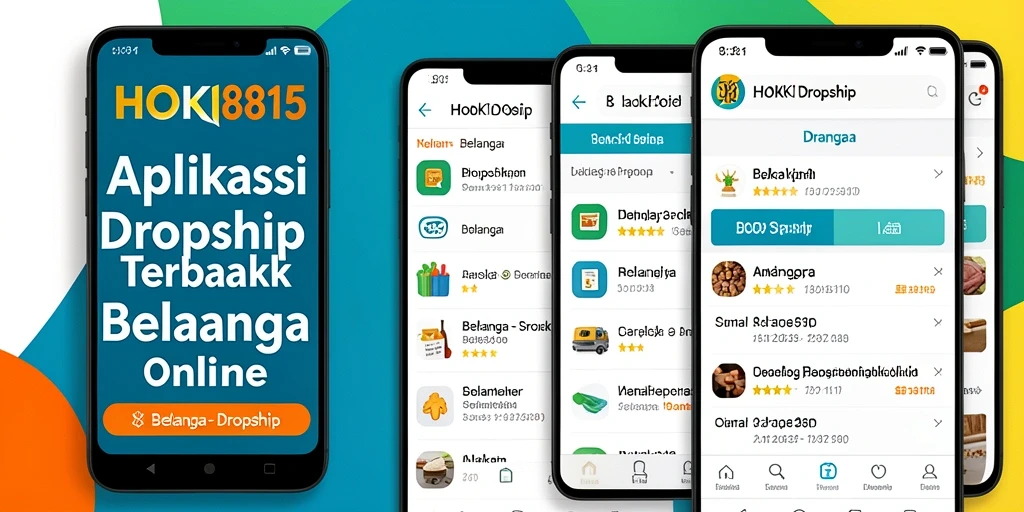 Antarmuka pengguna HOKI8815 yang simpel dan menarik.