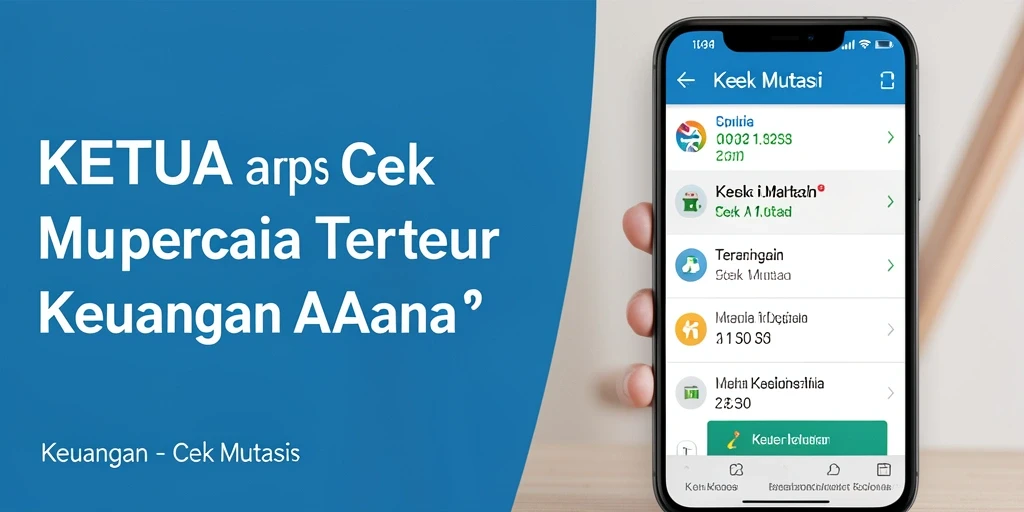 Antarmuka KETUA yang modern dan fungsional untuk cek mutasi keuangan.