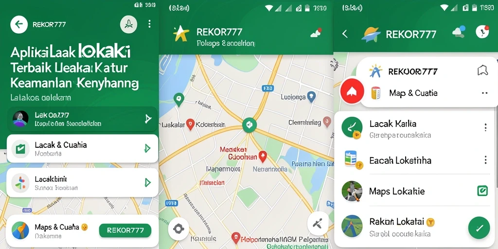 Antarmuka REKOR777 yang sederhana dan mudah dipahami.